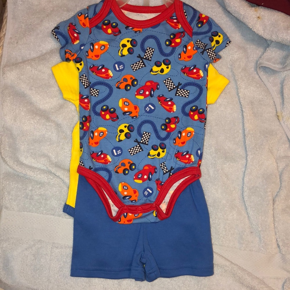 Three-Piece Short Set